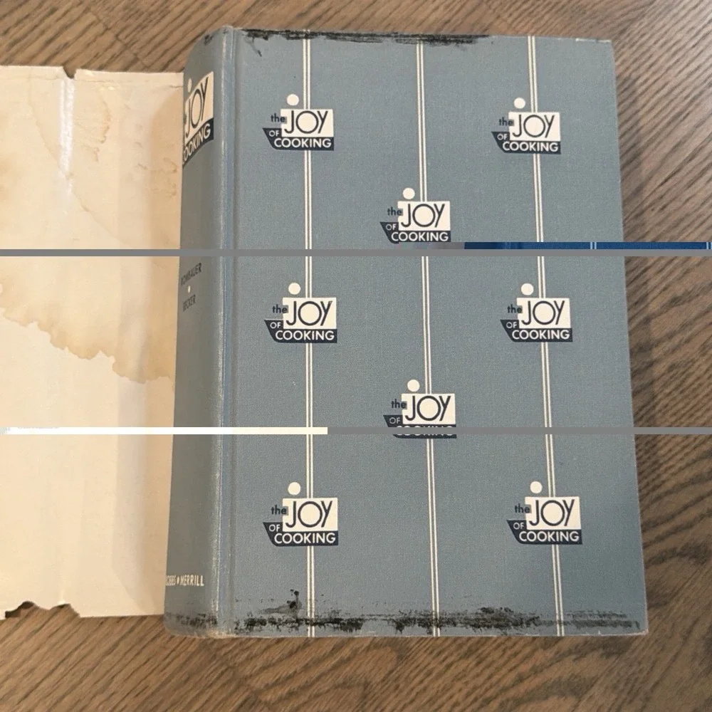 THE JOY OF COOKING Irma S. Rombauer HC/DJ ~ 1931 Edition 1953 Printing + Cover